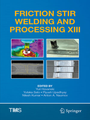 cover image of Friction Stir Welding and Processing XIII
